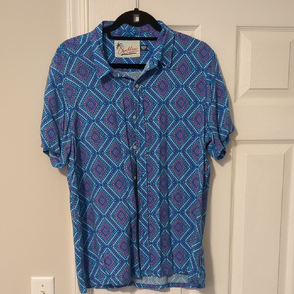 Chubbies Geometric Rayon Shirt - Medium